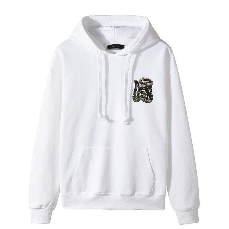 2021 Autumn and Winter High Street Trendy Men's Amiri Personalized Python Print Youth Hooded Sweatshirt Jacket for Men 3304