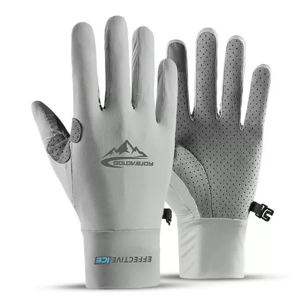 Outdoor Hiking Gloves, Cycling, Fishing, Mountain Climbing, Fitness, Non-Slip, Wear-Resistant, Sun Protection Gloves, Thin Style for Women
