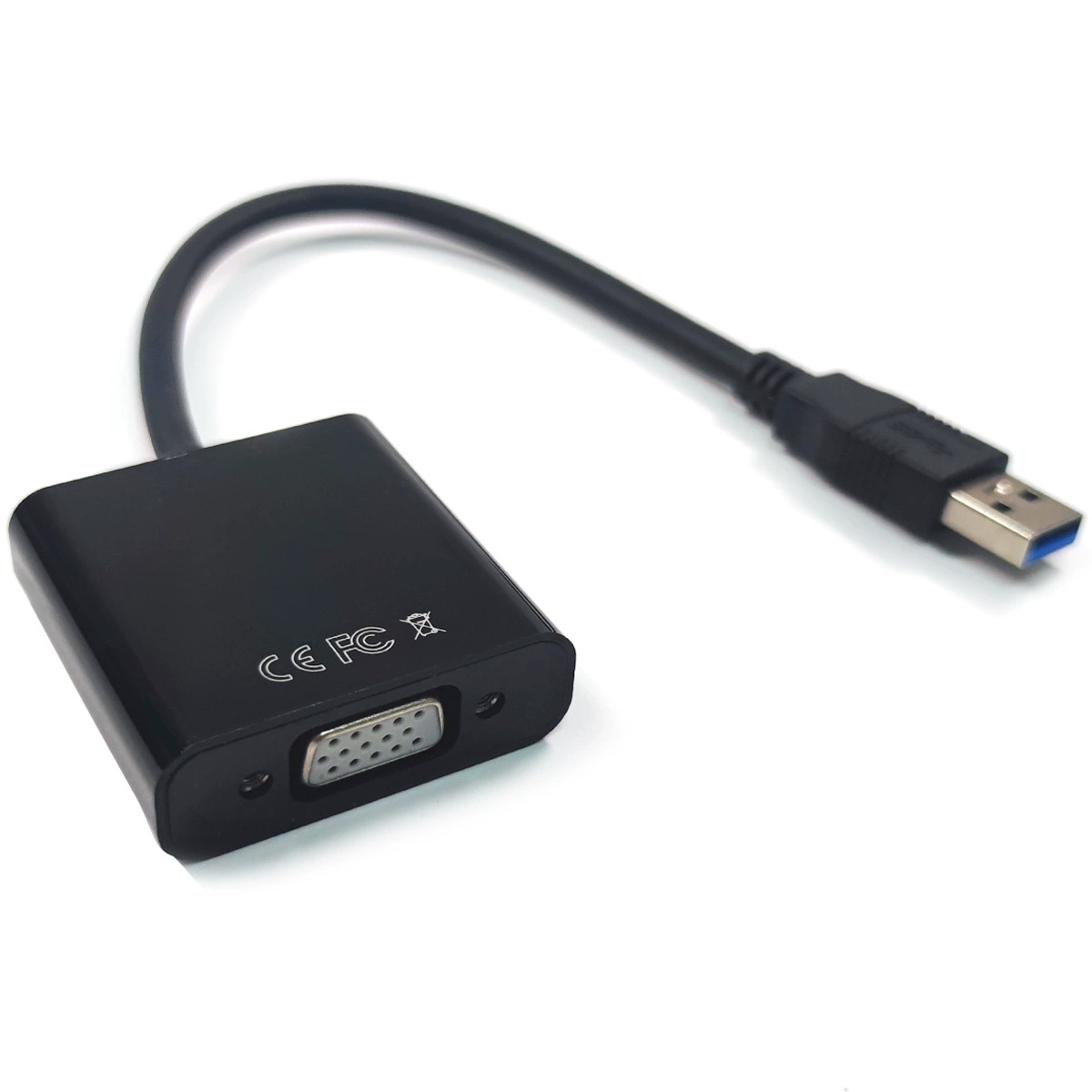 USB 3.0 к VGA адаптер, кабель преобразователь USB к VGA, ноутбук к проектору TV