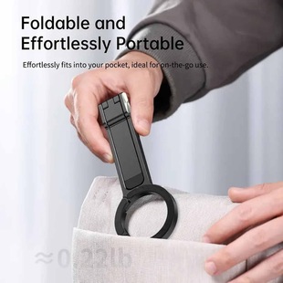 New Magsafe Mobile Phone Magnetic Holder Carabiner 360 ° Rotating Portable Photography Tripod Stand