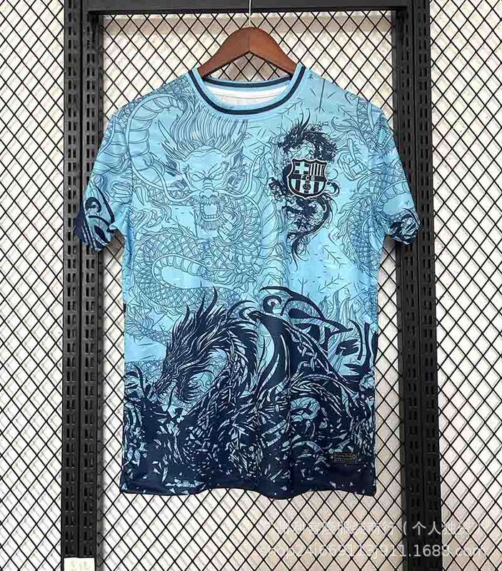 2526赛季热门新款足球服巴塞球衣系列主客场可印号跨境代发|undefined