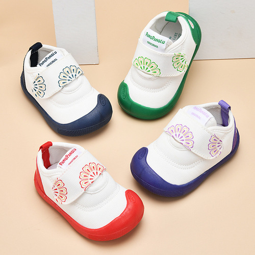 Toddler shoes for boys 0-1-3 years old 2 baby shoes spring and autumn soft sole non-slip breathable non-falling female baby shoes T