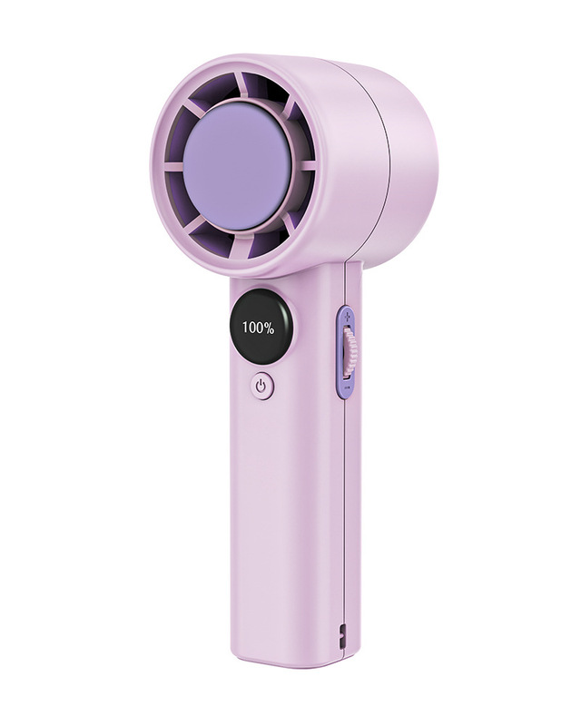 2025 夏の新入生屋外ハンドヘルドポータブル USB 小型ファンスマートデジタルディスプレイ 100 ギア高速超強風|undefined