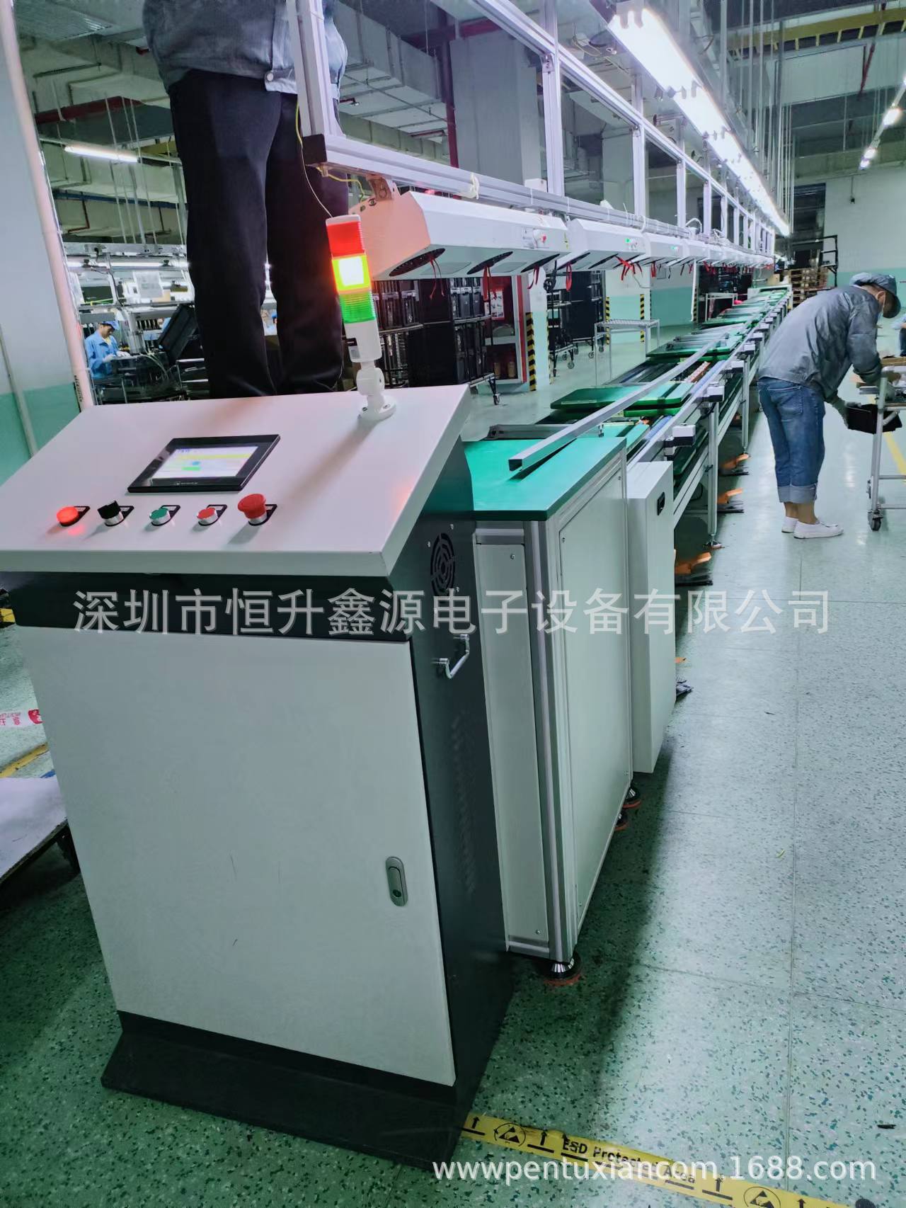 专业供应上下回板倍速链自动线/工装板组装线/交换机装配线