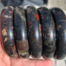 天然梅花玉带磁扁条圆条手镯送妈妈直播供货量大从优梅花玉玉器
