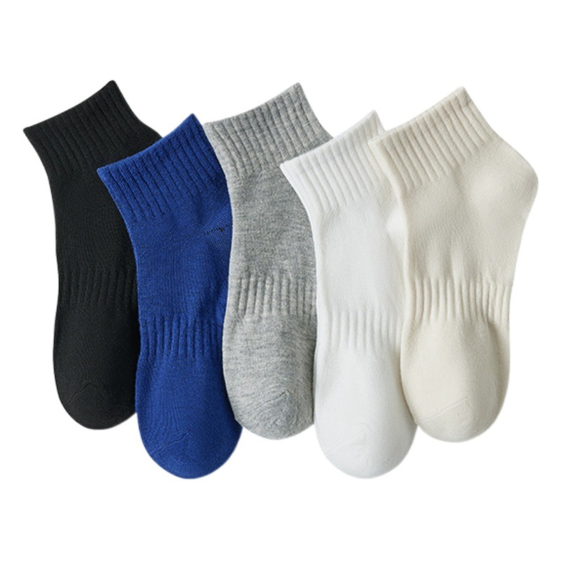 Calcetines de hombre minimalistas calcetines de hombre desodorante calcetines cortos absorbentes de sudor cuatro estaciones calcetines de barco invisibles de corte bajo para mujer