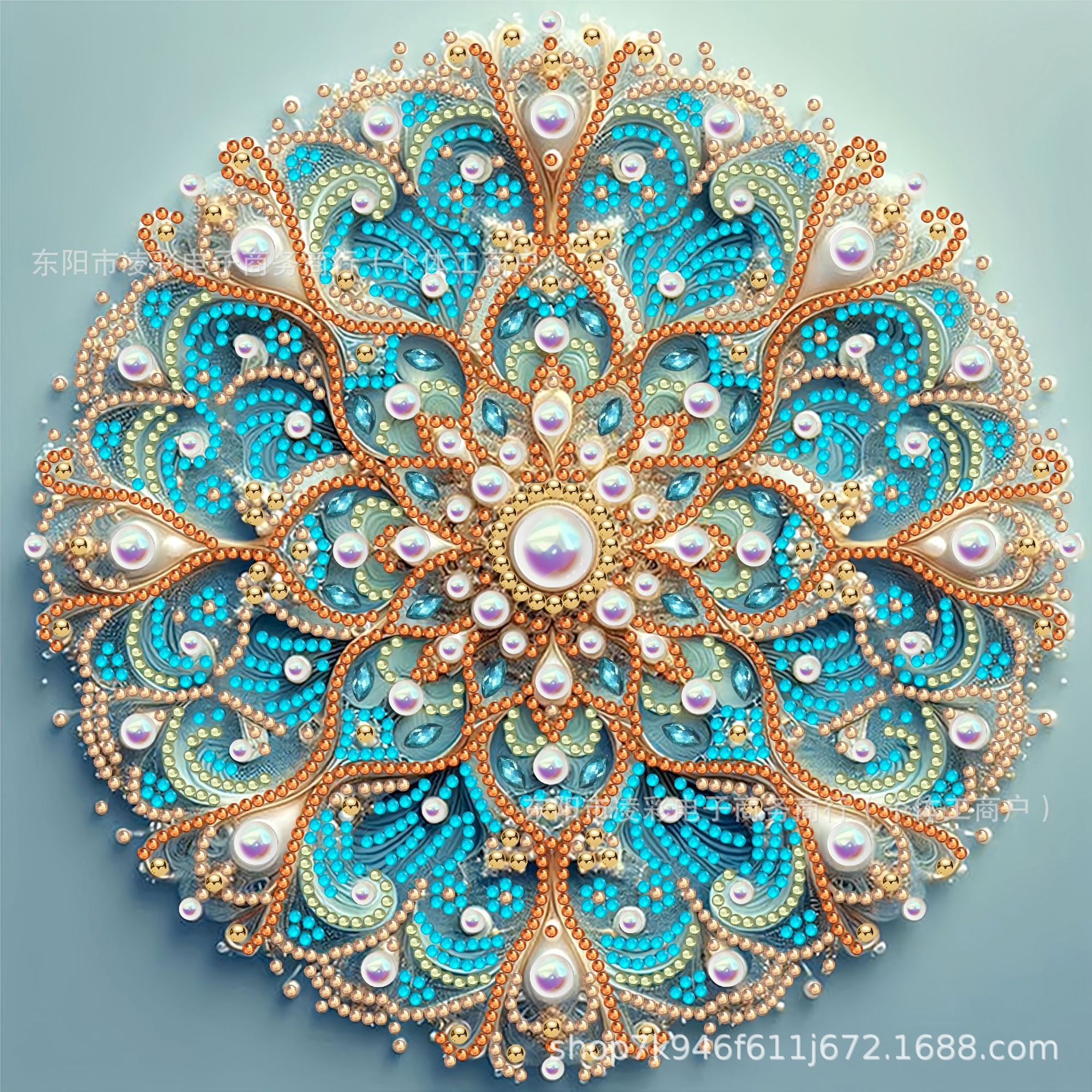 Pintura de diamantes de venta caliente transfronteriza Pintura de diamantes de comercio exterior de Amazon Pintura de diamantes de Estados Unidos Decoración de pegatinas de diamantes image 14