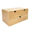 3 drawer model (2 drawers on top and 1 drawer on bottom)
