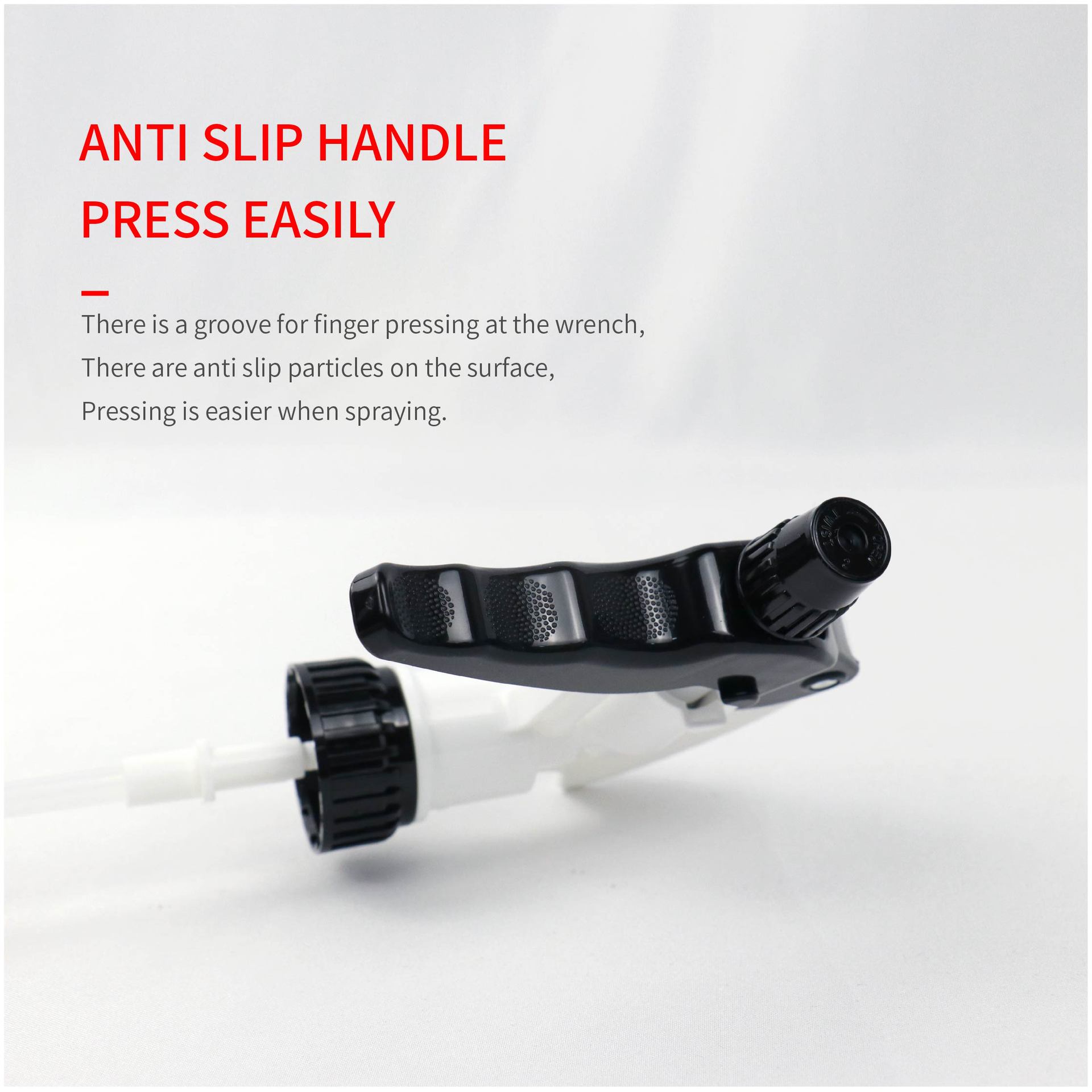 Cross-Border Acid and Alkali Resistant Foam Spray Bottle Car Beauty Car Wash Cleaning Supplies Transparent Spray Head