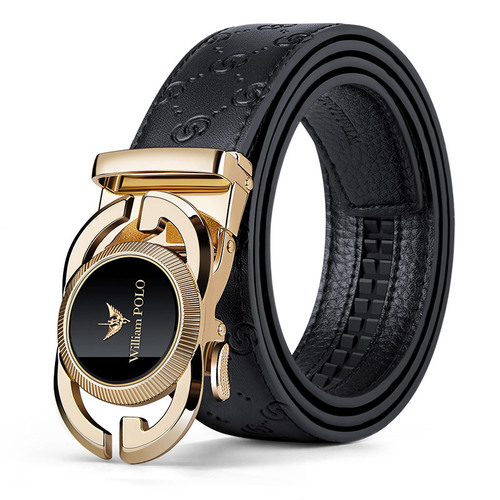 Emperor Paul men's belt business casual new style two-layer cowhide belt versatile wholesale dropshipping belt for men