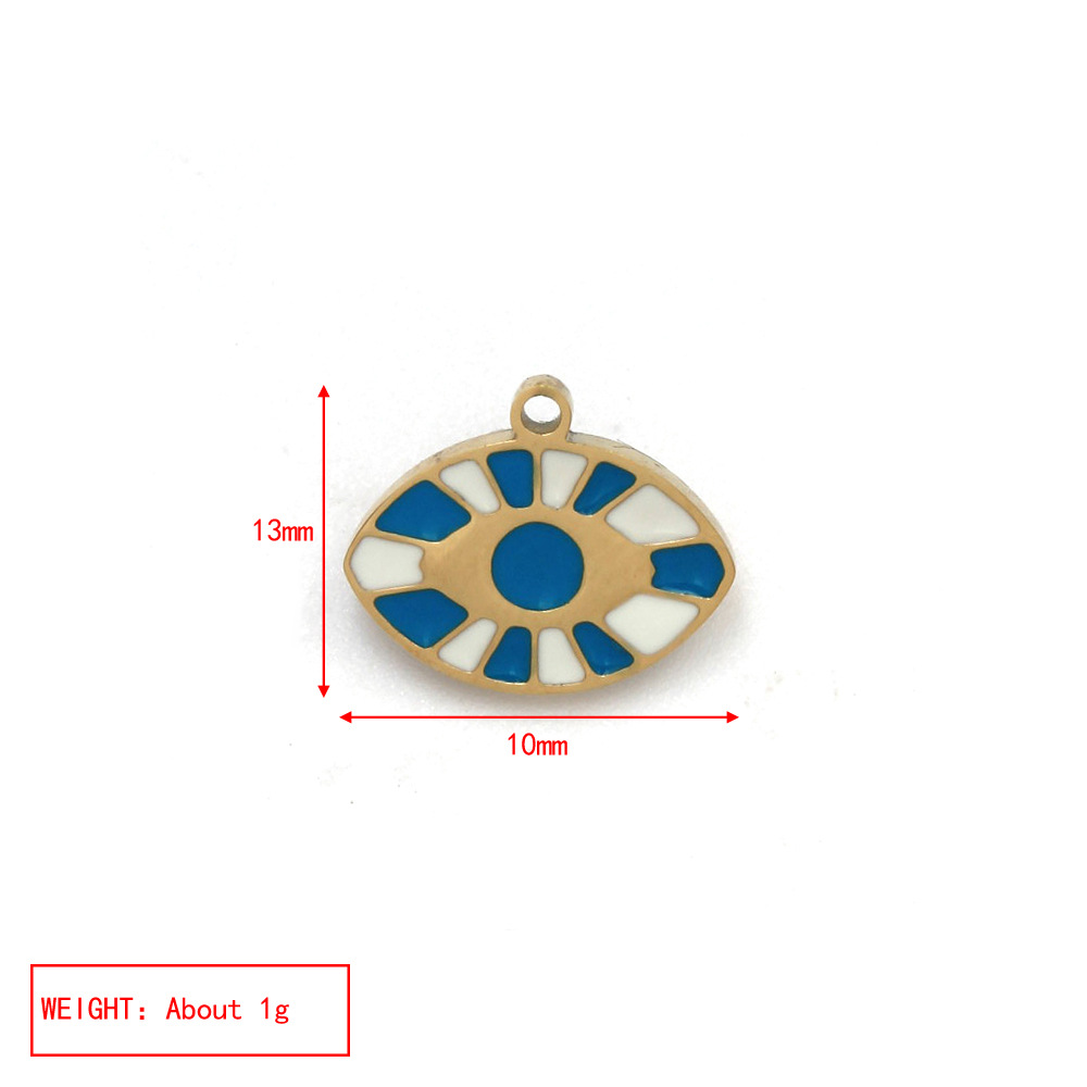 1 Pieza Acero Inoxidable 304 Ojo Del Diablo Palma Colgante display picture 7