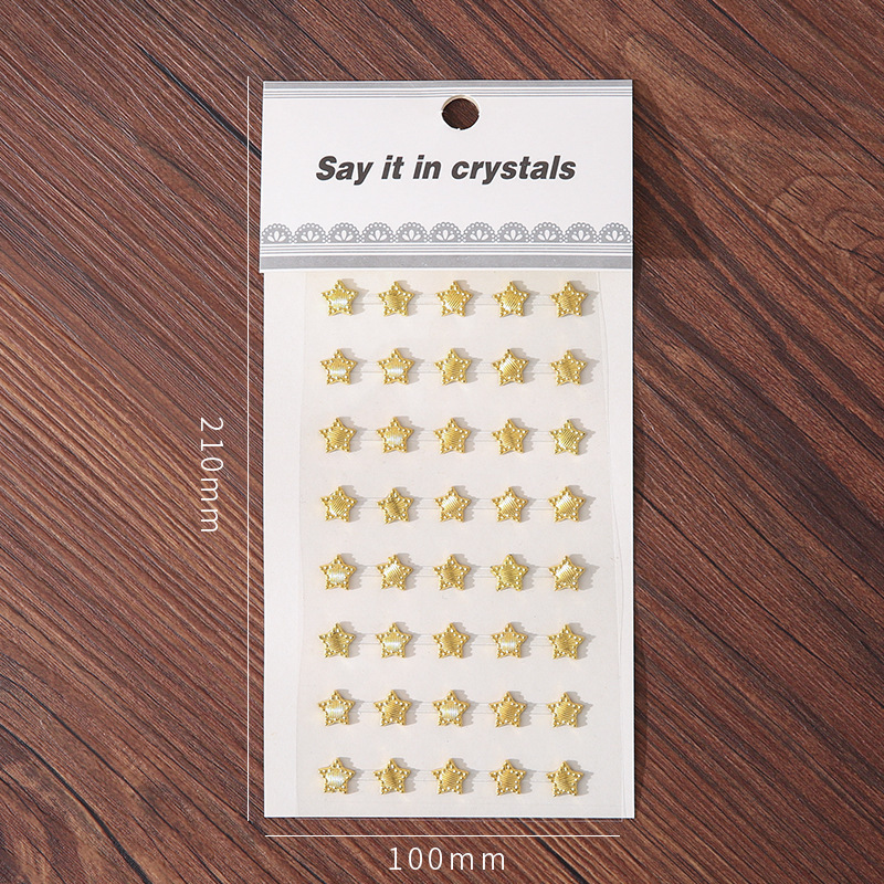 Adorable pegatinas de diamante acrílico cristal gemas recompensas pegatinas chicas regalos decoración 3D material estereoscópico pegatinas