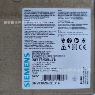 3Rw3026-1Bb14 Siemens Soft Starter 3Rw3027-1Bb14 New Original Spot Negotiation