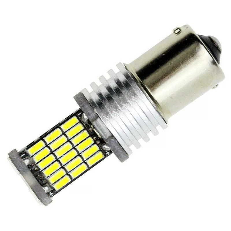 Светодиодный задний стоп-сигнал для автомобиля CGHAO 1156/1157 7440 7443 4014 45smd сзади габаритный фонарь для разворота