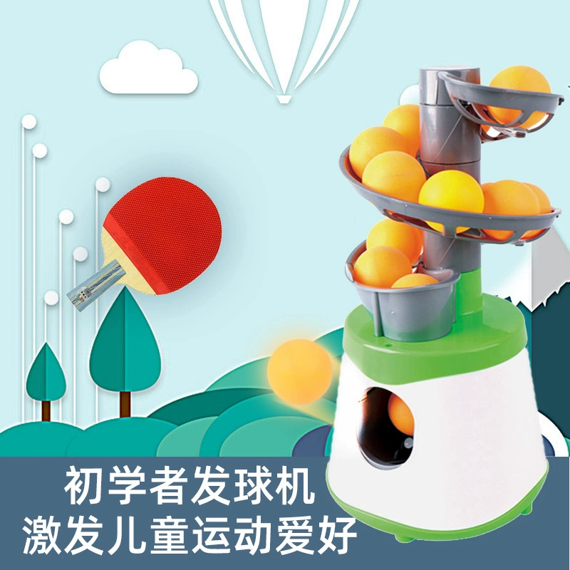 Household table tennis server simple table tennis portable sparring device automatic single child training device