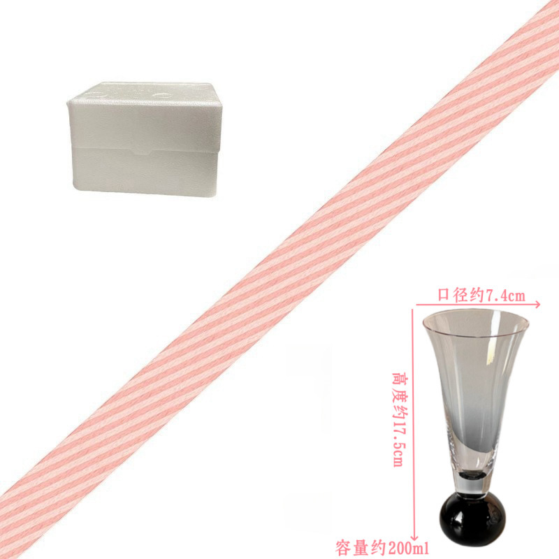 Copa de champán planeta de alto valor de nicho Copa de burbujas de jugo Diseño creativo Vaso de vidrio estilo ins simple Taza de bebida