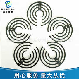 宝鸡金石开泰电解消 毒水用小规格钛电极片钌铱涂层蚊香片