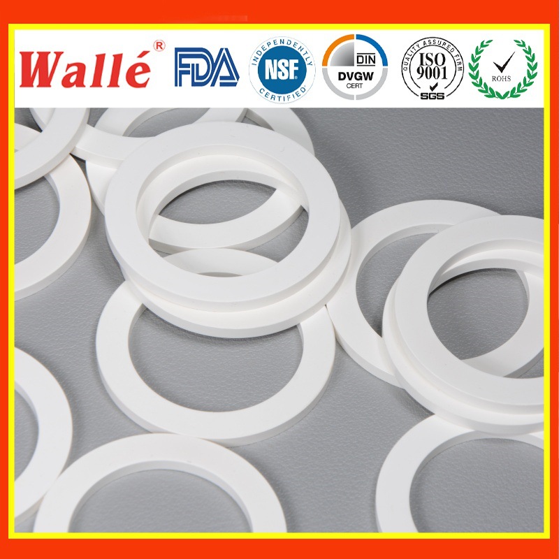耐高温四氟垫片 PTFE管道法兰密封用耐酸碱抗腐蚀密封垫片