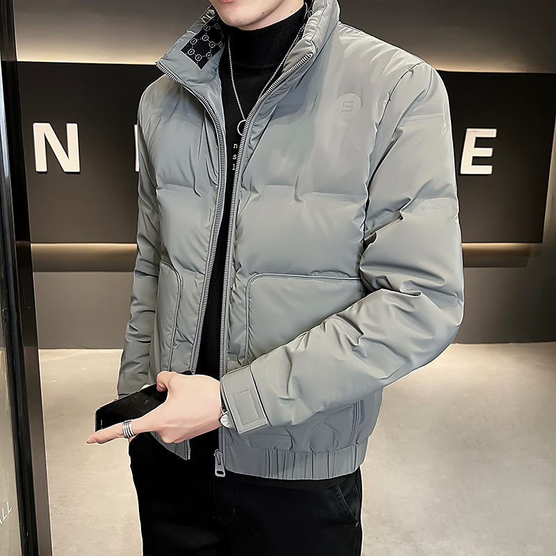 Casual quality trend fashionable solid keep warm universal men's…