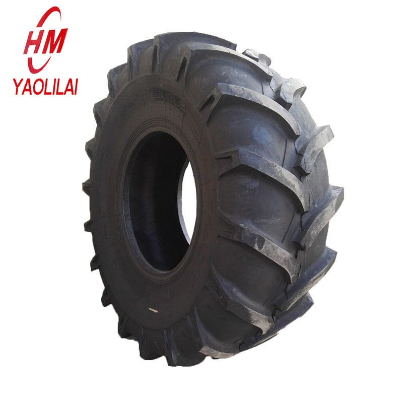 批发工程机械轮胎23.1-26人字花纹轮胎配20-26钢圈批发销售