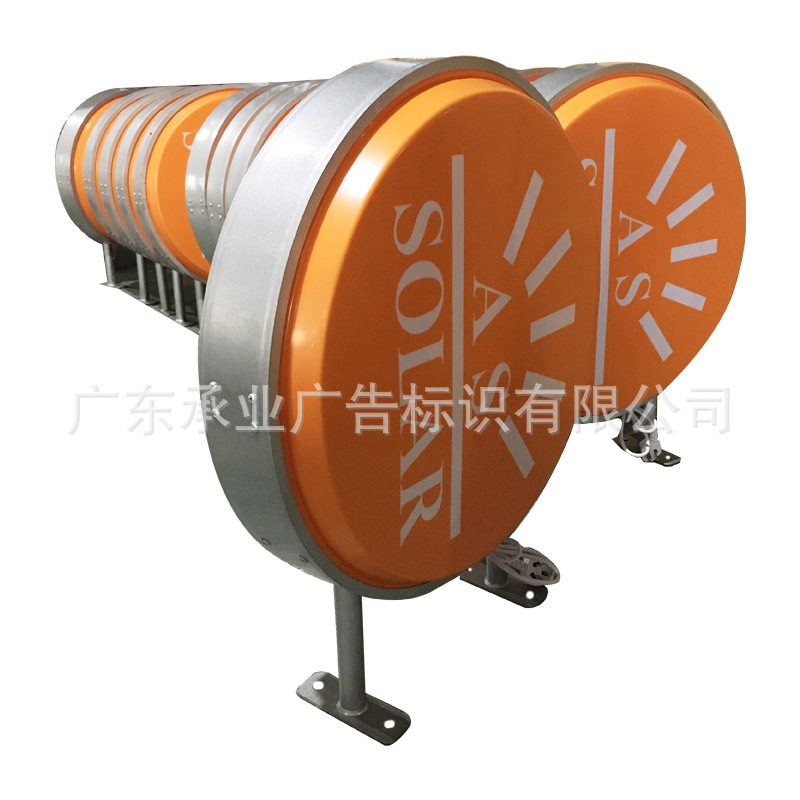 吸塑灯箱 亚克力广告灯箱 侧招灯箱  双面LED灯箱 圆形灯箱招