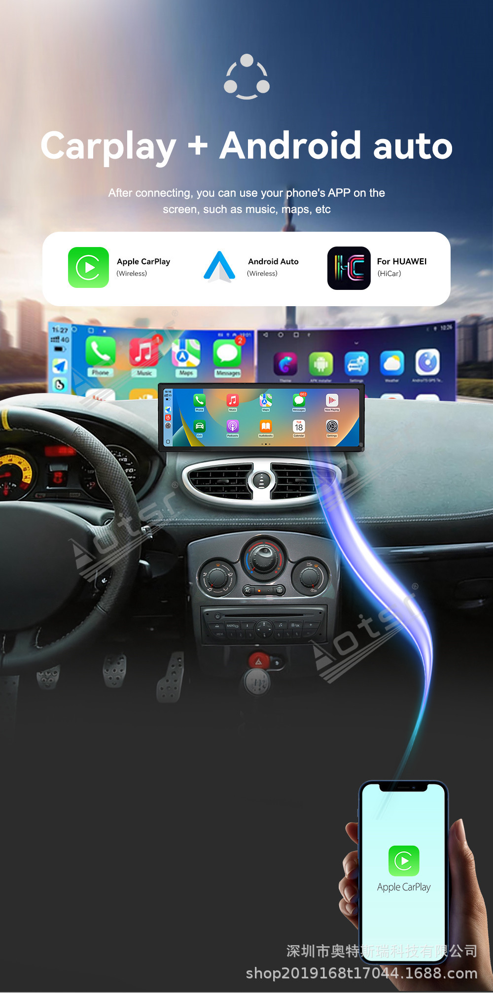 Cross-border product, suitable for Renault Clio 3 Android smart car DVD multimedia navigation systems from 2005 to 2014
