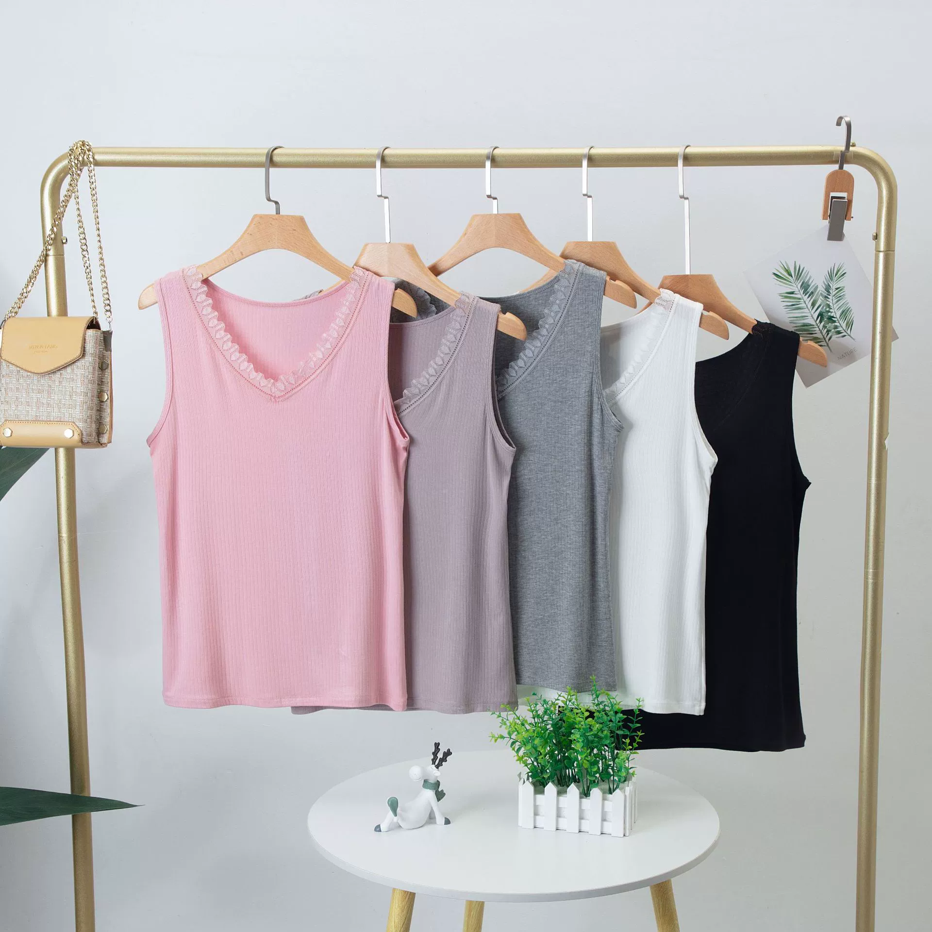 2024 новый высокий пугаемый камзол жилет для женщин без стального кольца с латексной чашкой