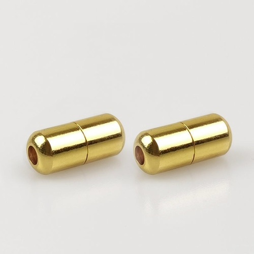 Manufacturer's new multi-color lazy capsule shoelace buckle, large metal capsule buckle-free shoelace head accessories can be ordered