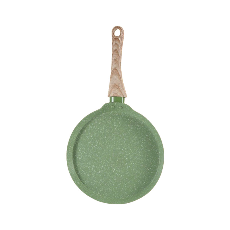 跨境麦饭石煎锅班戟锅网红日式多功能不粘锅家用通用平底锅批发