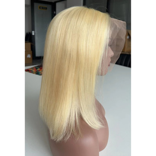 �W��ǰ�ٽz���˰l�����^ 613 blonde 13x4 full frontal bob wig