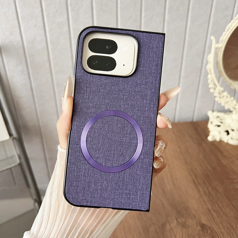 Magnetic cloth pattern JU Ming-purple