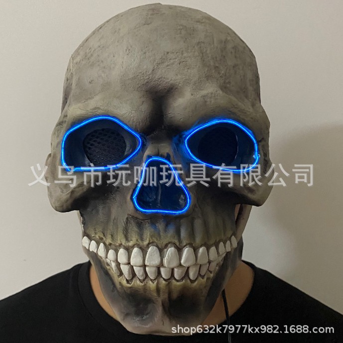 Máscara de demonio de terror de Halloween máscara exorcista máscara de doble capa Jack máscara de látex fábrica en stock