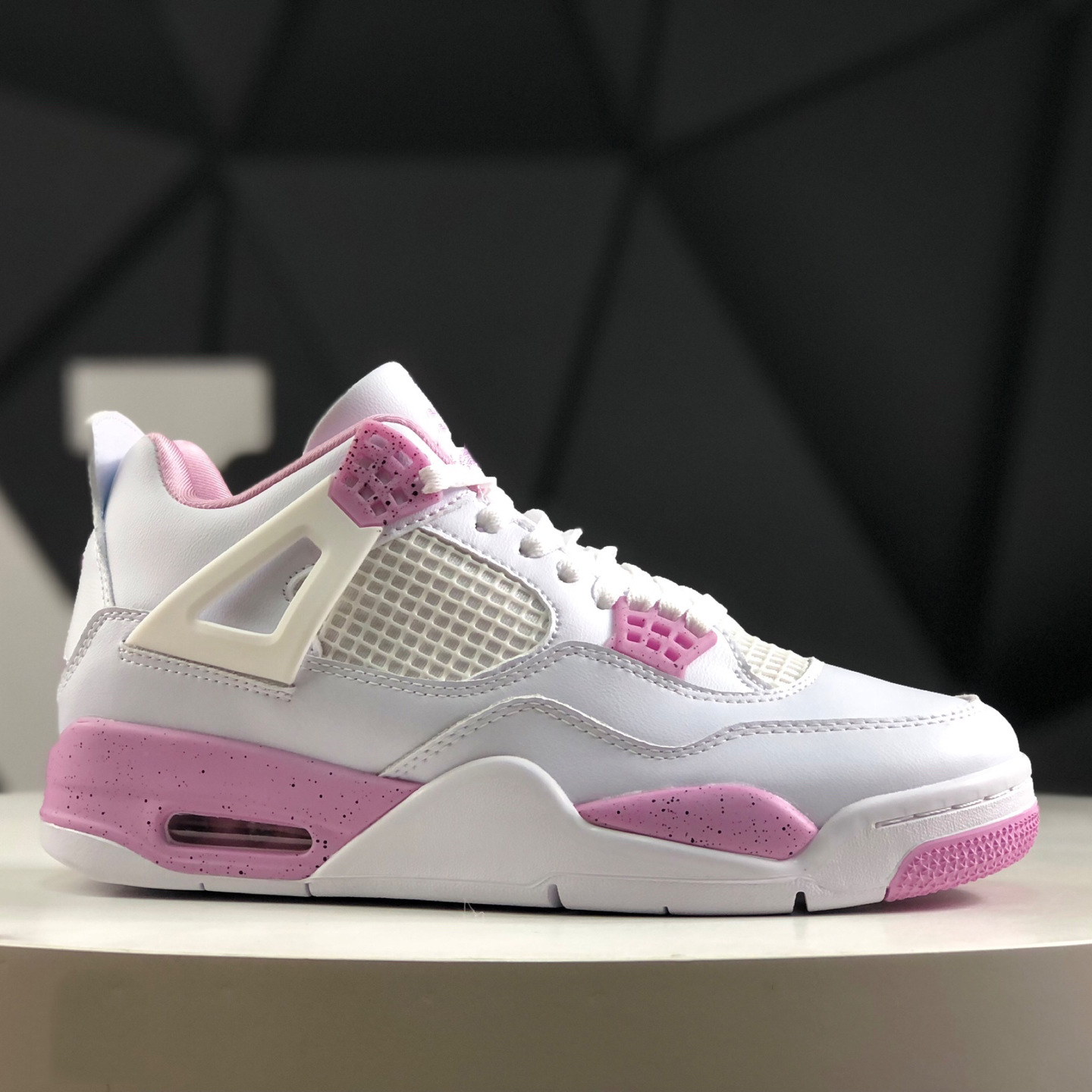 Cross-border AJ4 Zapatos de baloncesto retro zapatos casuales de pareja zapatos deportivos de moda rosa versátiles