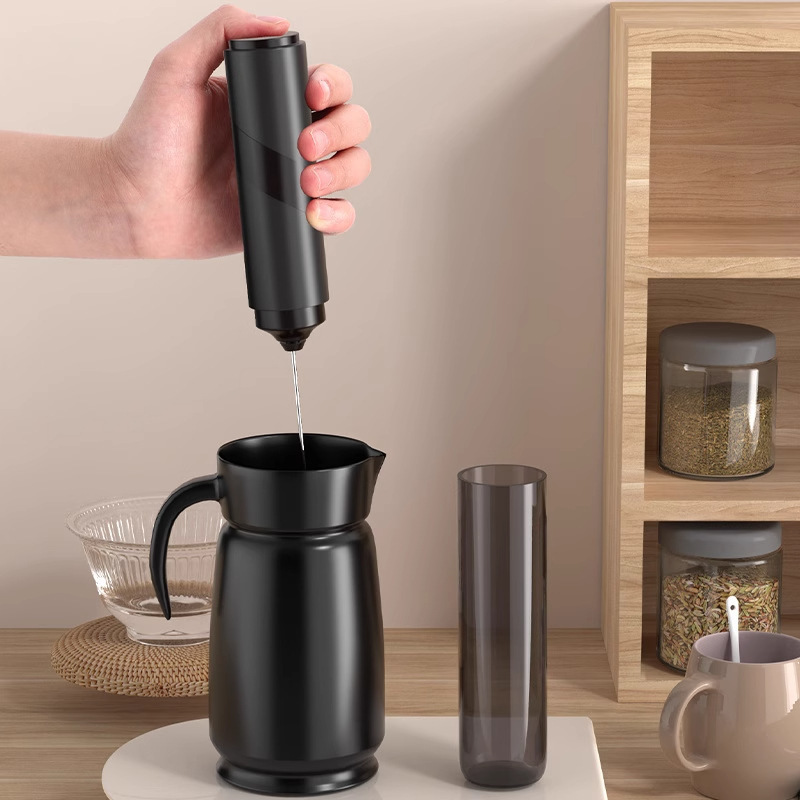 手持无线打奶泡器咖啡打泡器家用电动奶泡机牛奶搅拌器家用打发器|undefined