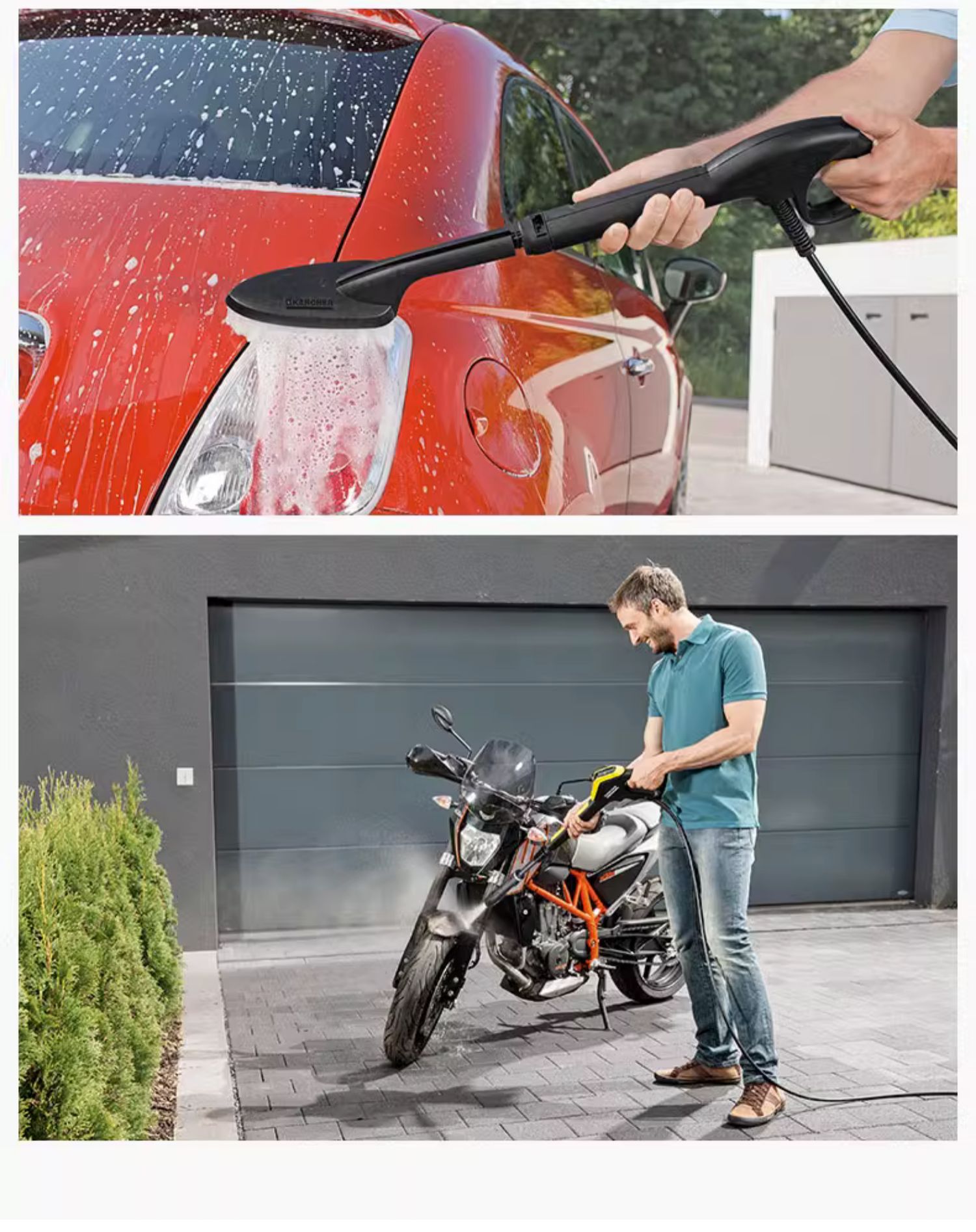 German high-pressure washer high-pressure water gun car wash machine accessories - high-pressure gun handle and other parts
