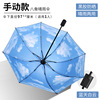 Automatic umbrella solar-powered, sun protection, wholesale
