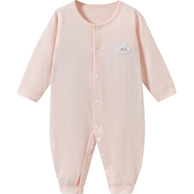 Bebé mono primavera y otoño verano recién nacido algodón fino niño otoño ropa de luna llena hombres y mujeres romper traje Bebé Ropa