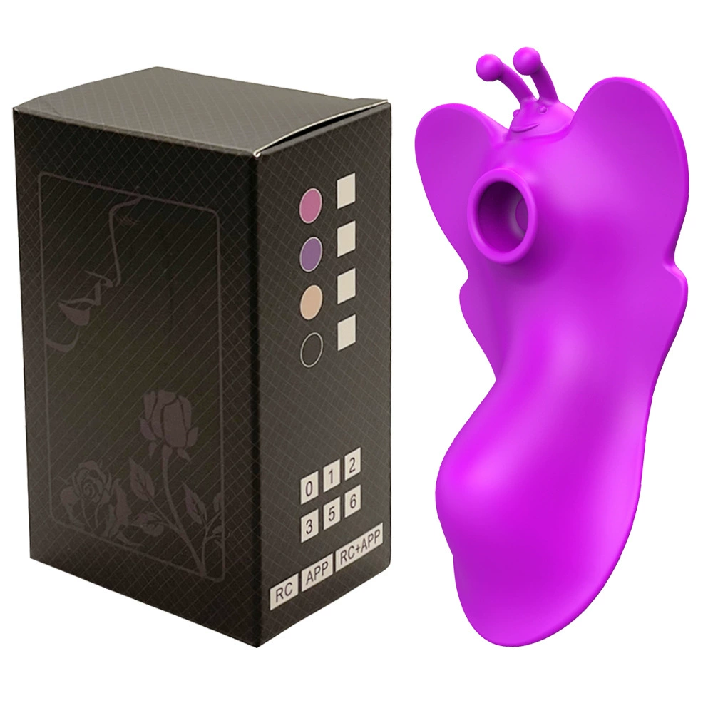 Симпатично? Butterfly Suction Vibrator, Silicone, 9-Channel APP Control & Remote, Compact Invisible Egg