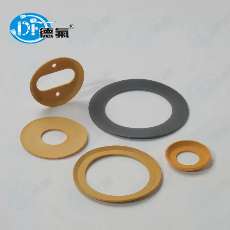 德氟 充气泵单双缸打气泵活塞环 空压机真空泵皮碗密封圈活塞垫片