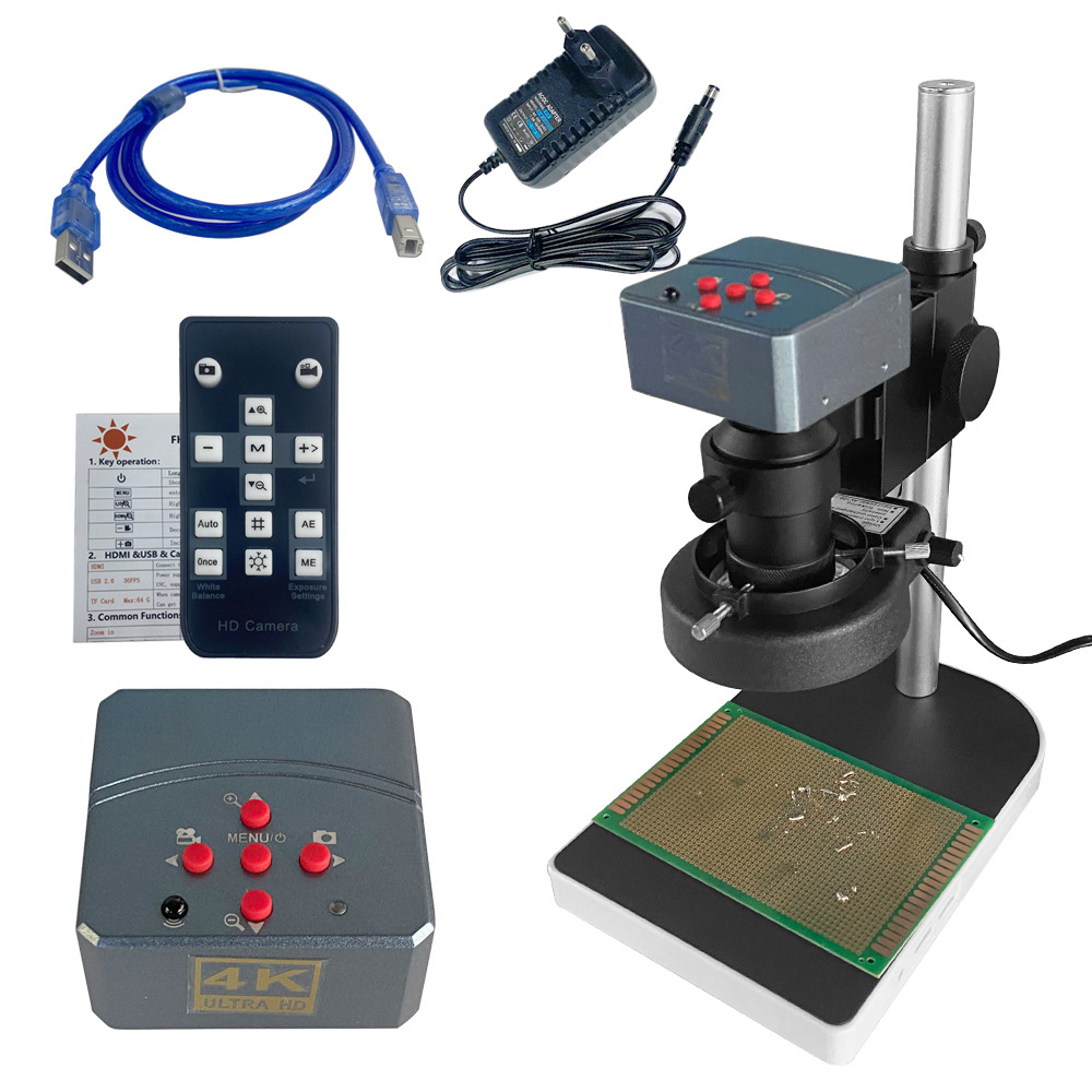 4K电子显微镜  数码显微镜 高清手机维修显微镜 工业显微镜