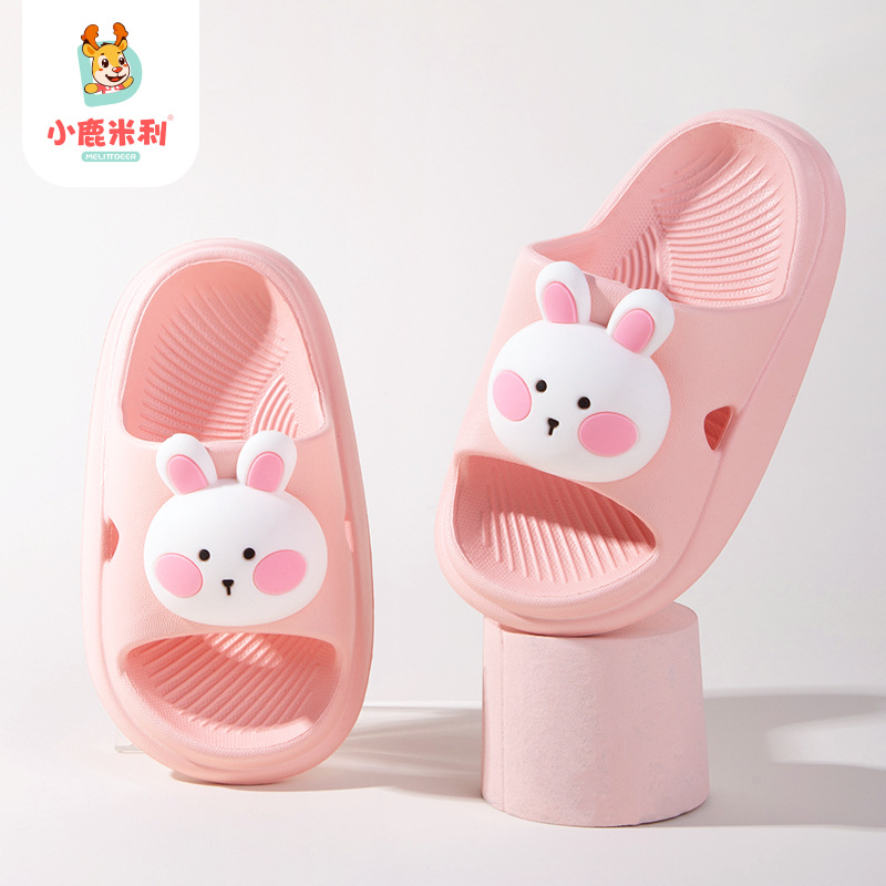 Children's Slippers Wholesale Summer Boys and Girls Cute Cartoon Home Soft Bottom Waterproof Baby Slippers Indoor Slippers