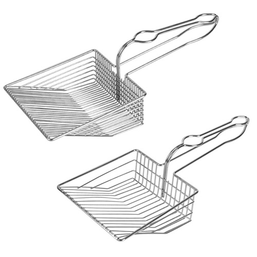 Large cat litter shovel cat poop metal shovel cat litter box shovel wholesale pet supplies