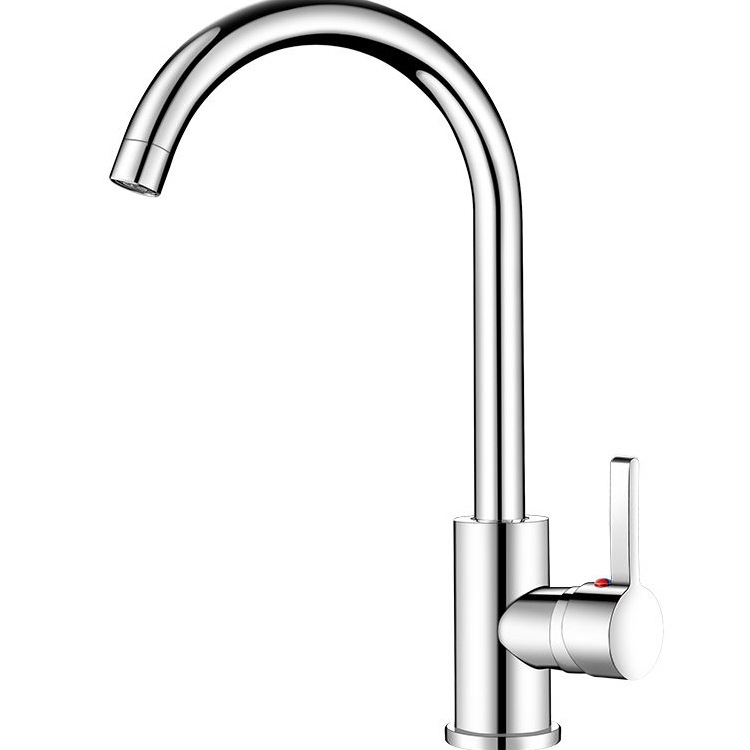 Cocina alemana lavabo de agua caliente y fría lavabo 2 en 1 lavabo de platos de cobre único grifo de acero inoxidable doméstico