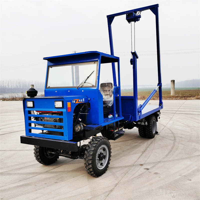 四不像龙门吊厂家 运转灵活轮式龙门随车吊 四驱小六轮吊运一体车