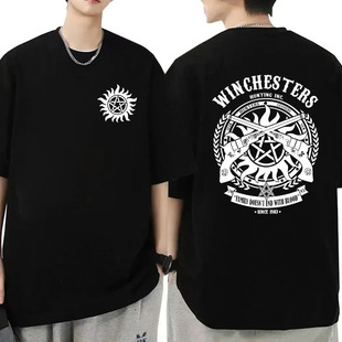 New TV Supernatural Printed Women Men T-shirts Supernatural