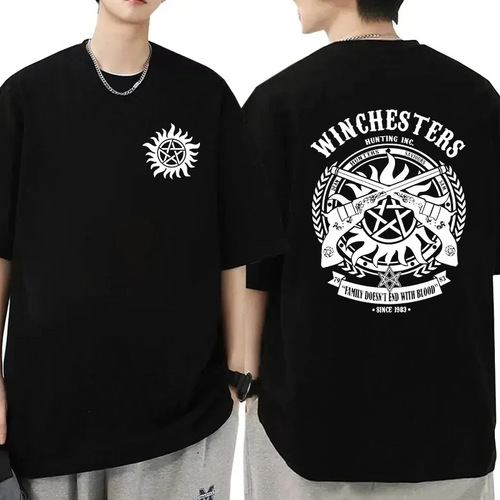 New TV Supernatural Printed Women Men T-shirts Supernatural