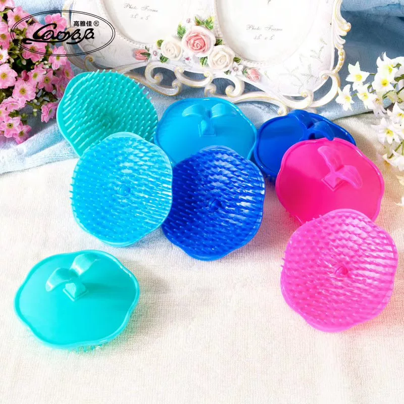 Silicone handheld massager for scalp for traveling