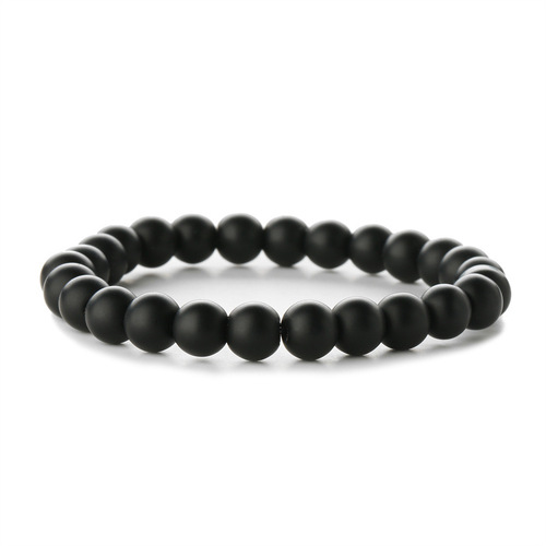 Direct Manufacturer Sales Natural Turquoise Agate Bead Bracelet Volcanic Sandstone Bracelet Finished Jewelry Multi-Color Beads