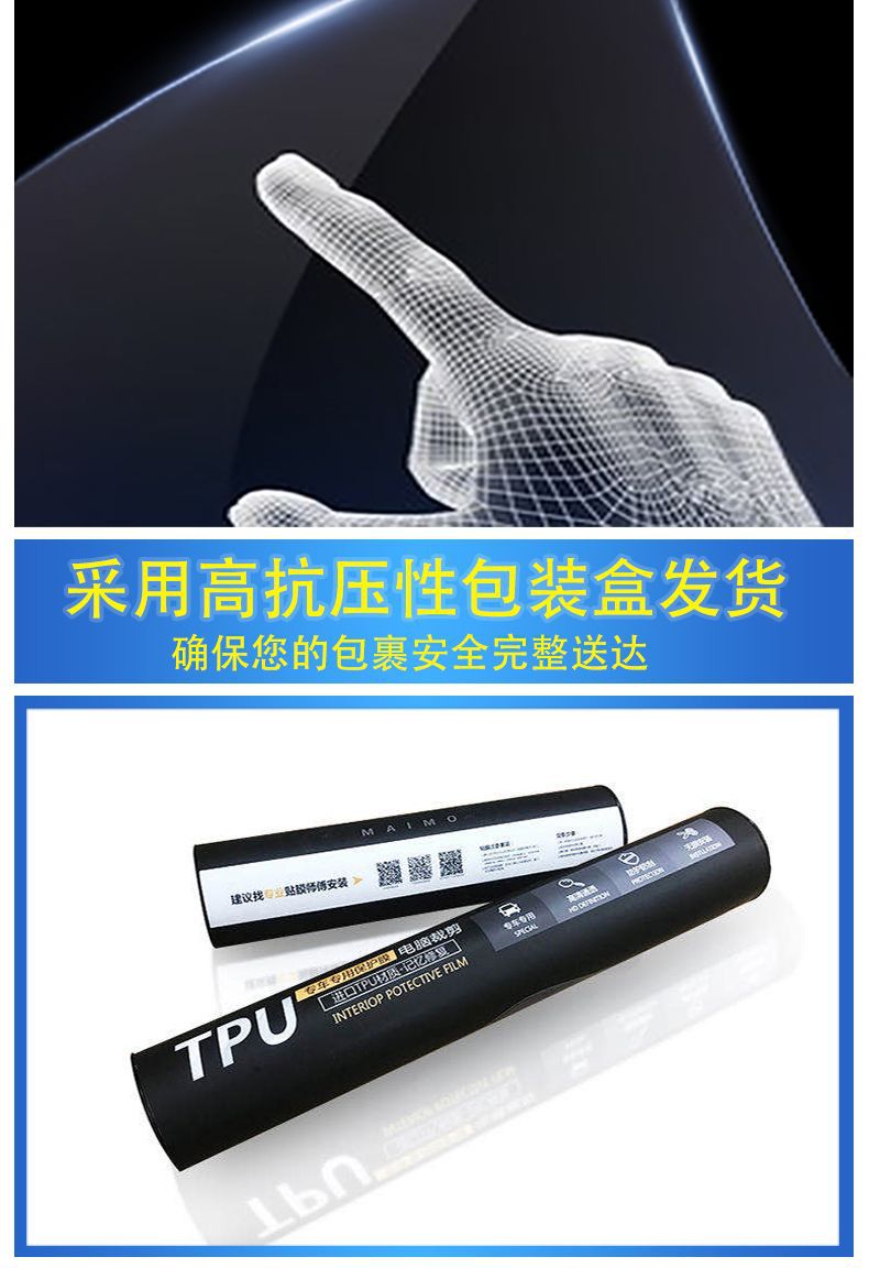 Suitable for Mazda Cx9Cx8 Central Control Film, Instrument Navigation Screen Film, Interior Protective Film Modification