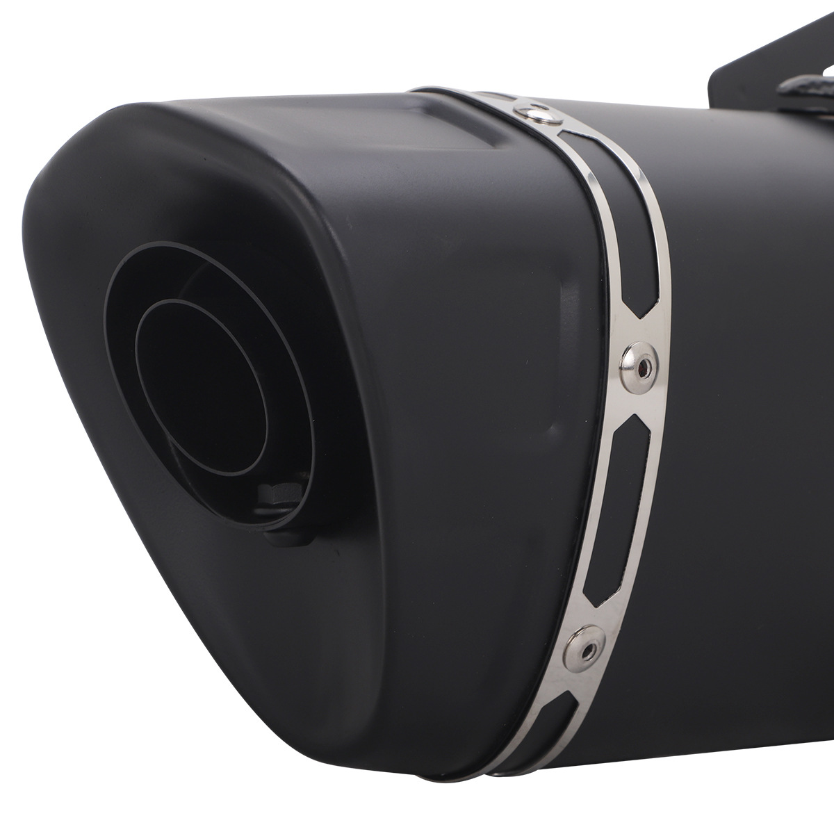 Suitable for modified diagonal quad-corner exhaust pipes for Sai 800, Chunfeng 655, Wuji SR450X, CBR500, and Kaiyue 625X